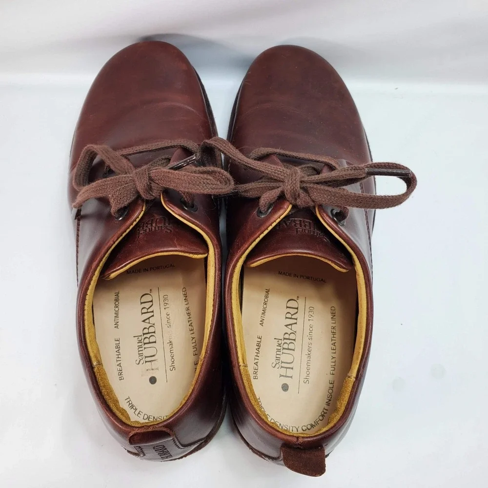 Samuel Hubbard Men's 7.5‎ M Free Casual Walking Cordovan Leather on Vibram Sole